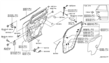 Diagram for Nissan Hardbody Pickup (D21) Body Mount Hole Plug - 82857-01M00