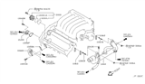 Diagram for 2007 Nissan Murano Thermostat - 21200-8J10B