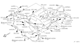 Diagram for 2000 Nissan Pathfinder Cooling Hose - 14055-0W000