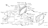 Diagram for 1997 Nissan Pathfinder Cooling Hose - 21503-0W000