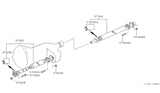 Diagram for 2004 Nissan Pathfinder Drive Shaft - 37200-0W700