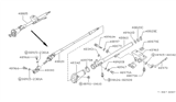 Diagram for 1988 Nissan Stanza Steering Shaft - 48820-D4705