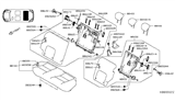 Diagram for Nissan Kicks Seat Cushion - 88300-5RL4A