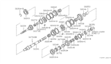 Diagram for 1997 Nissan Hardbody Pickup (D21U) Output Shaft Bearing - 32203-V5210