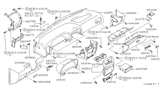 Diagram for Nissan Hardbody Pickup (D21U) Glove Box - 68500-75P01