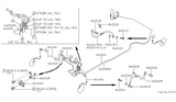 Diagram for 1995 Nissan Maxima Brake Line - 46240-40U00