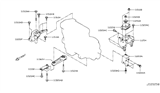 Diagram for Nissan Rogue Sport Engine Mount Bracket - 11210-4BB0B