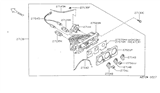 Diagram for 1995 Nissan 200SX A/C Switch - 27510-1M200