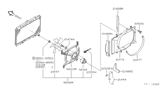 Diagram for Nissan 240SX Fan Blade - 21486-1L010