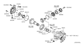 Diagram for Nissan Altima Transfer Case Shim - 33155-6CA0B