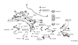 Diagram for 2014 Nissan Pathfinder Coil Spring Insulator - 55036-3JA0A