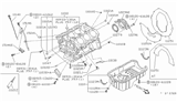 Diagram for 1991 Nissan Maxima Dipstick - 11140-85E00