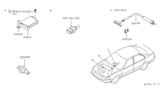 Diagram for 1993 Nissan Maxima Engine Control Module - 23710-7E001