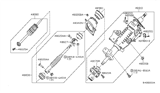 Diagram for Nissan Frontier Steering Column - 48810-ZZ71A