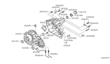 Diagram for 2014 Nissan Xterra Transfer Case - 33107-EA30B