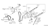 Diagram for 2013 Nissan Frontier Timing Chain - 13028-JA01A