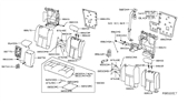 Diagram for Nissan Rogue Cup Holder - 88775-1FA0C