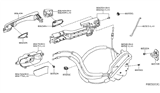 Diagram for Nissan Altima Door Latch Assembly - 80501-3TA0A