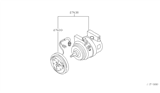 Diagram for 1998 Nissan Altima A/C Compressor - 92600-0Z010