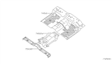 Diagram for 2014 Nissan Titan Floor Pan - 74512-ZH030