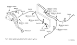 Diagram for 2013 Nissan Titan Parking Brake Cable - 36530-7S200