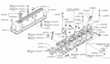 Diagram for Nissan Datsun 810 Cylinder Head Gasket - 11044-27L00