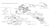 Diagram for Nissan 200SX Heater Core - 27145-N9600