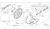 Diagram for Nissan 200SX Wheel Cylinder Repair Kit - D4100-N4691