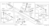 Diagram for 1982 Nissan Datsun 810 Steering Gear Box - 48100-D1201