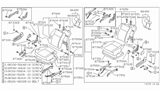 Diagram for Nissan 200SX Seat Switch - 87610-N8303