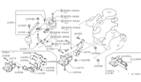 Diagram for Nissan Stanza Engine Mount Bracket - 11353-D2100
