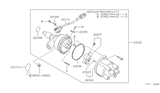 Diagram for Nissan Sentra Distributor Cap - 22162-78A10