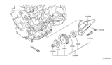 Diagram for 2011 Nissan Cube A/C Idler Pulley - 11927-EA000