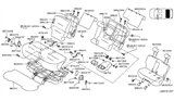 Diagram for 2014 Nissan Cube Armrest - 88750-1FB0A