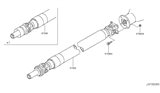 Diagram for 2015 Nissan 370Z Drive Shaft - 37000-1EA0A