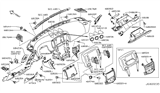 Diagram for 2012 Nissan 370Z Glove Box - 68500-1EA0A