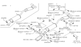 Diagram for Nissan Quest Tail Pipe - 20100-0B700
