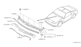 Diagram for 1992 Nissan 300ZX Weather Strip - 66830-30P01