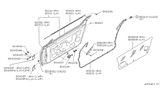 Diagram for Nissan 300ZX Weather Strip - 80820-30P01