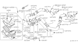 Diagram for 1993 Nissan 300ZX Air Intake Coupling - 16576-40P13