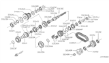 Diagram for 2004 Nissan Pathfinder Needle Bearing - 32262-01T00