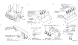 Diagram for Nissan Quest Relay - 25230-79963
