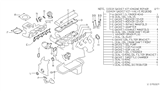 Diagram for 2001 Nissan Frontier Cylinder Head Gasket - 10101-3S525