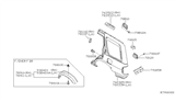 Diagram for 2003 Nissan Xterra Fuel Door - 78830-7Z030