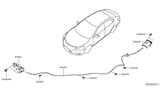 Diagram for 2016 Nissan Sentra Hood Latch - 65601-3SG0A