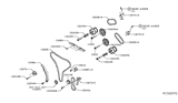 Diagram for 2020 Nissan Pathfinder Timing Chain - 13028-6KA0A
