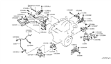 Diagram for 2014 Nissan Pathfinder Engine Mount - 11231-3KA0A