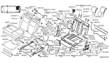 Diagram for 2012 Nissan Quest Seat Cover - 89314-1JA0D