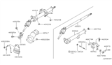 Diagram for 2003 Nissan Maxima Steering Shaft - 48820-2Y910