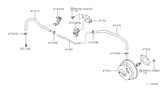 Diagram for Nissan Maxima Brake Booster Vacuum Hose - 47474-5Y700